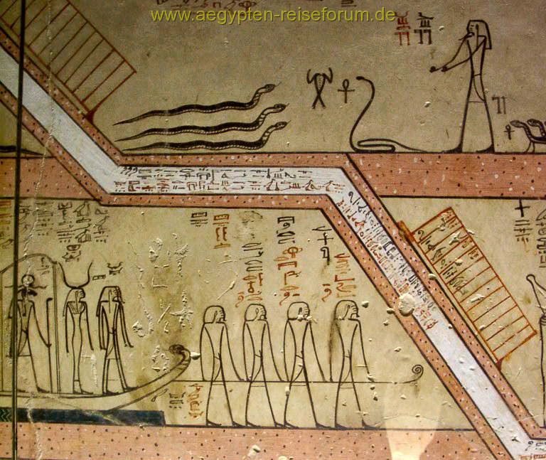 Im Grab von Thutmosis III
