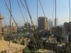Verkabelte Balkonaussicht in einem Hotel auf Zamalek