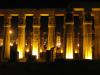 Beleuchteter Luxortempel Beleuchteter Luxortempel