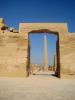 Blick auf den Obelisken / Karnak Blick auf den Obelisken / Karnak