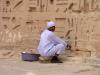 Arbeiter im Medinet Habu Tempel Arbeiter im Medinet Habu Tempel