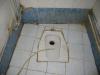 Toilette in einem einfachen Haushalt Toilette in einem einfachen Haushalt